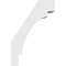 Ekena Millwork 5 1/2-in. W x 16-in. D x 24-in. H Merced Architectural Grade PVC Knee Brace BRCP055X16X24MRC - alternate 2